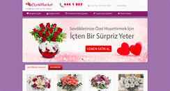 Desktop Screenshot of cicekmarket.net
